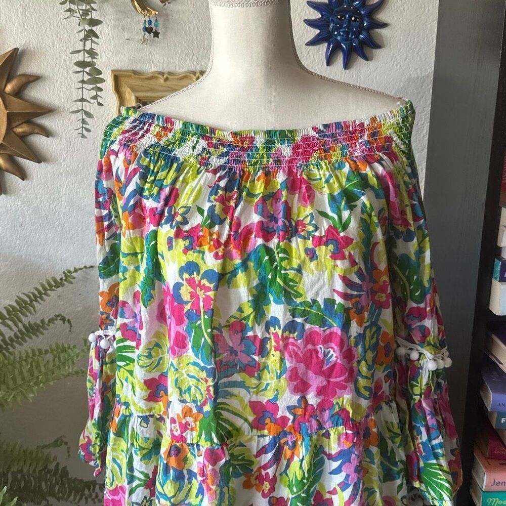 Free Destination Size Medium Multicolor Off shoulder dress - Picture 2 of 8